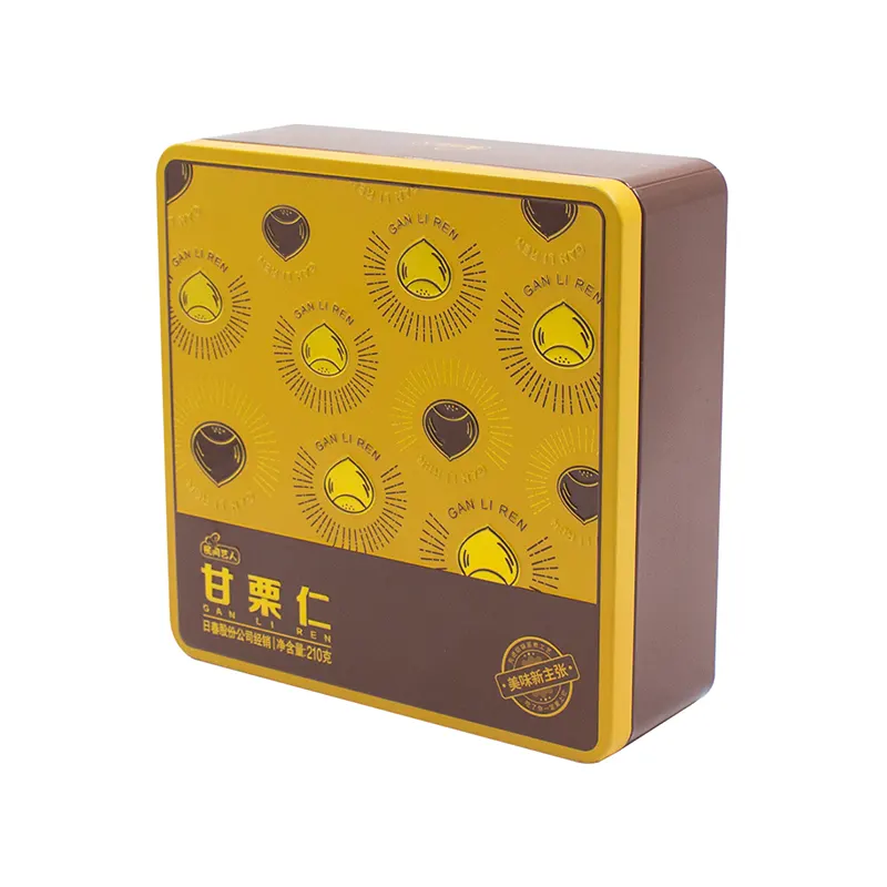 Custom chocolate tin boxes for a seasonal retail launch