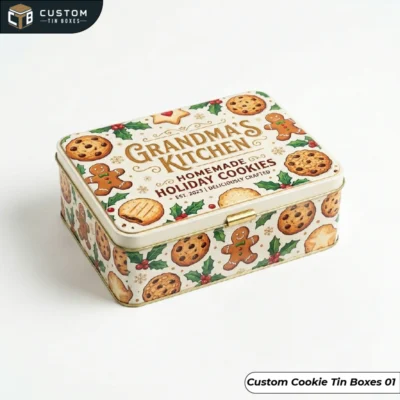 Custom Cookie Tin Boxes